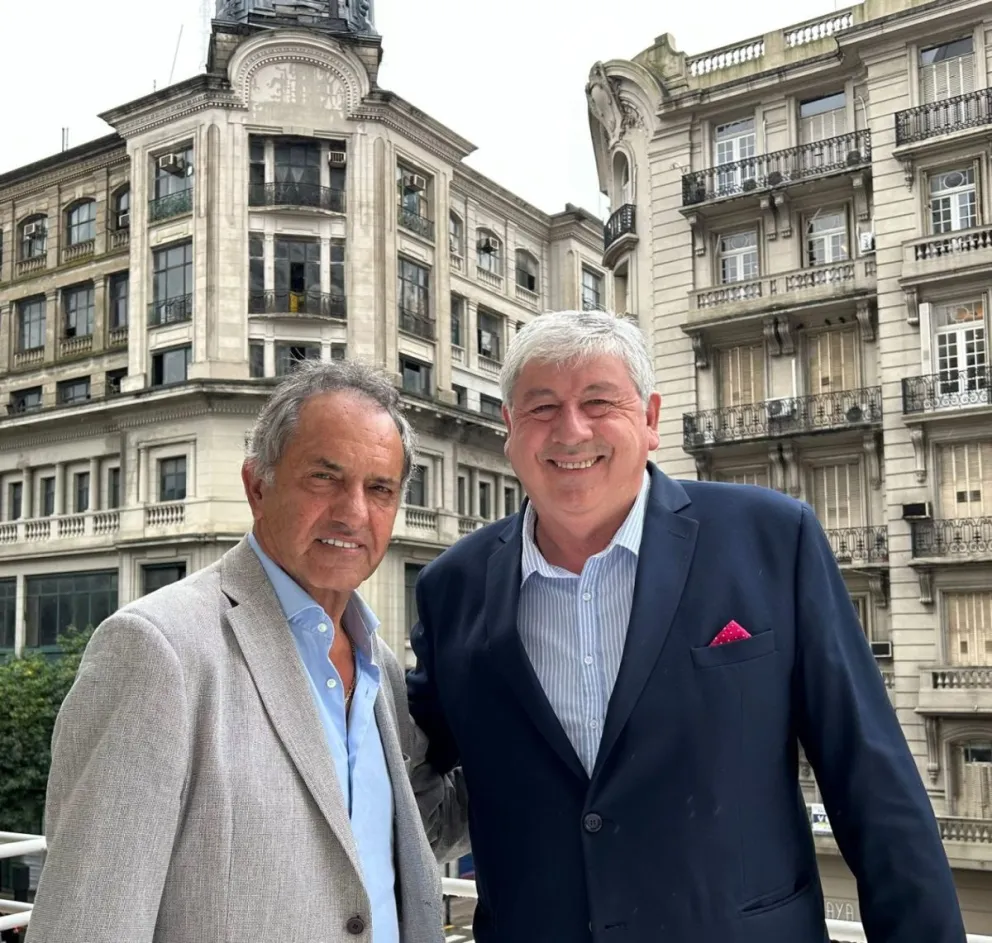 El intendente se reunió con Daniel Scioli