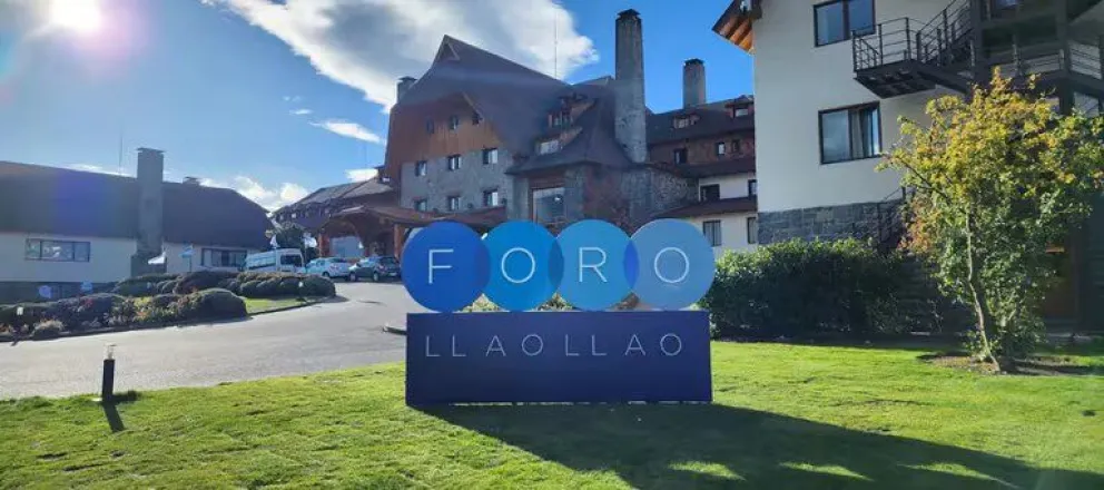 Con total hermetismo, comenzó el foro de empresarios en Llao Llao