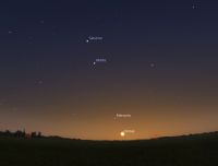 Impresionante alineación de planetas adornará el cielo matutino