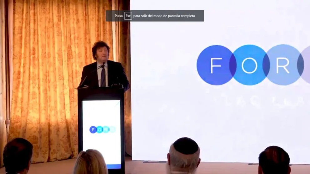 Milei analizó la economía y prometió resultados en la próxima cadena nacional