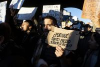  La manifestación se organizó en protesta contra los recortes presupuestarios a las universidades públicas. Foto: ilustrativa Marcelo Martínez.