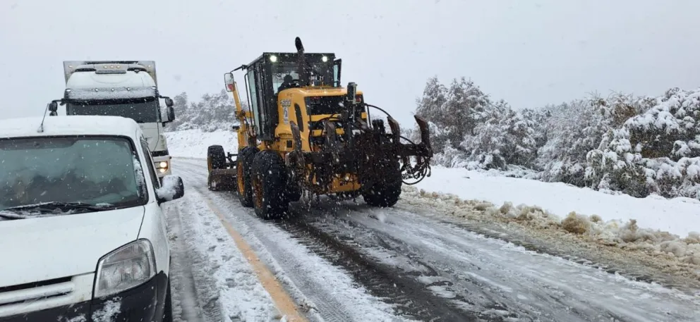 Es obligatorio el uso de cadenas para circular por Circunvalación 