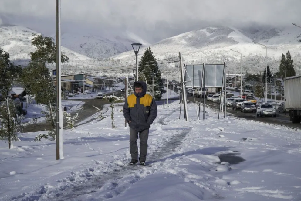 Nieva en Bariloche: ¿Cuál es el estado de las calles?