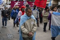 En el Día de los Trabajadores, hubo movilización y reclamo contra la ley Bases