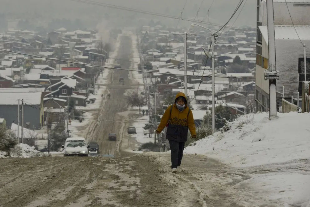 Alerta amarilla por nevadas para este jueves 1. Foto: ilustrativa Marcelo Martínez.