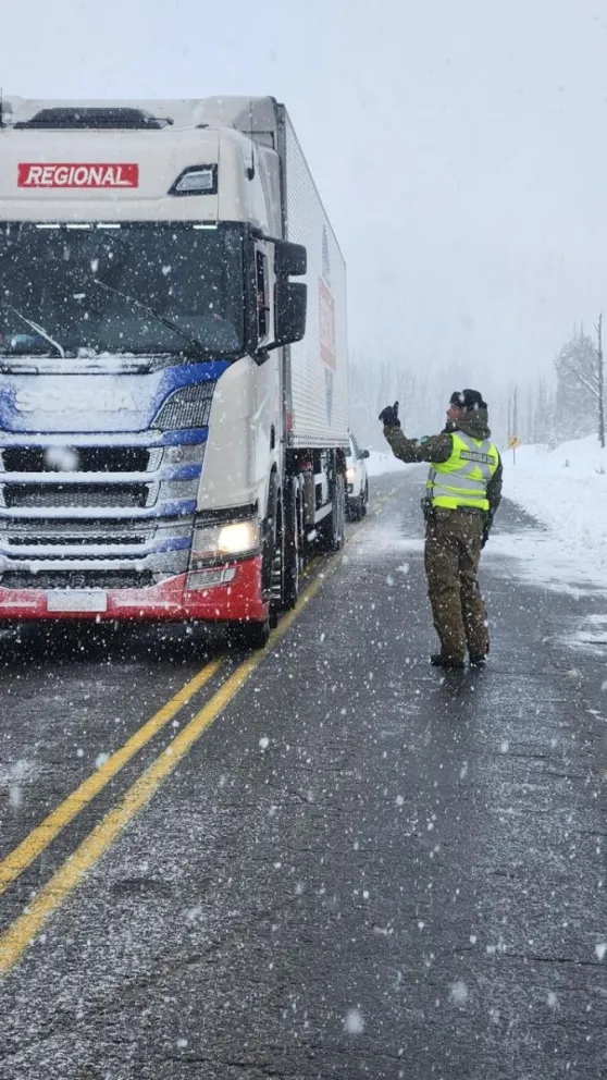 El paso estuvo abierto pocas horas y cerró a media mañana. Foto: ilustrativa.