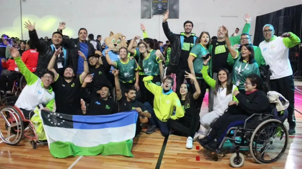 Río Negro subcampeón en los Juegos de la Para Araucanía 2024 