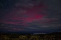 Las auroras australes se pudieron ver desde Bariloche