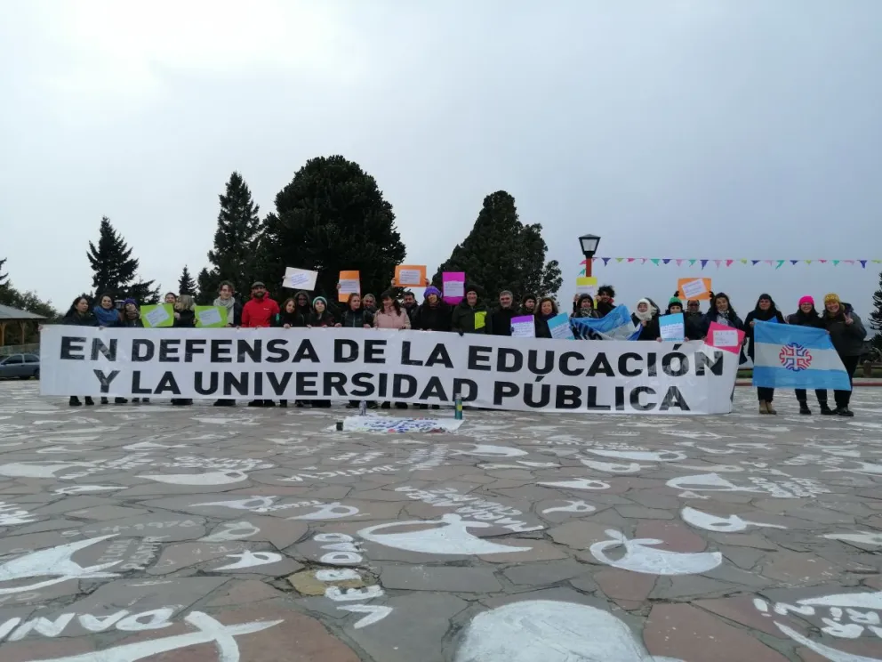 Brindaron clase pública contra el desfinanciamiento de las universidades