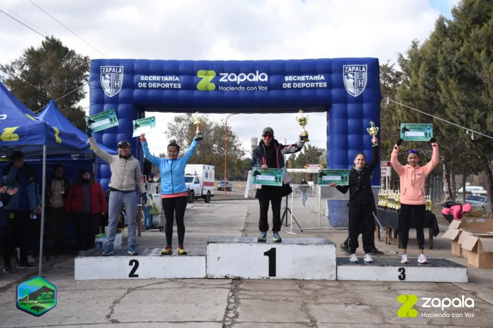 Gran actuación local en el Desafío al Portal del Pehuén