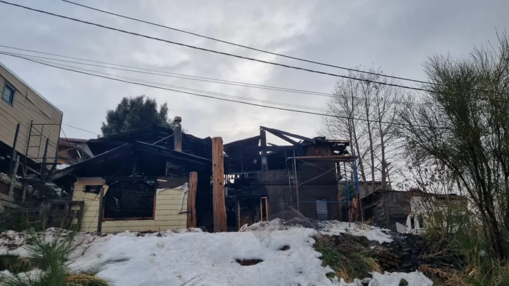 Peña solidaria para la familia que perdió todo en un incendio