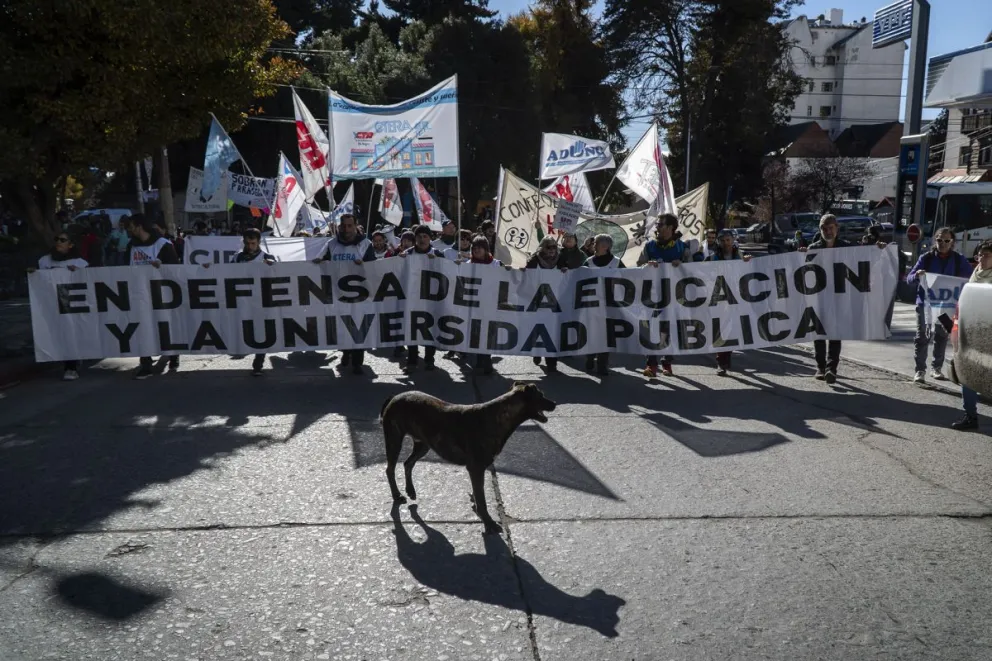 El paro de 72 horas responde a la falta de mejoras salariales e implementación de la ley de financiamiento universitario. Foto: ilustrativa Marcelo Martínez.
