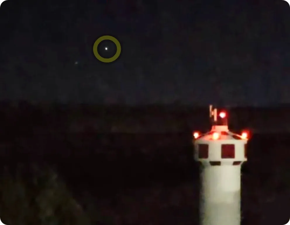 Daniel Chiesa: “Son satélites esas luces que se ven en el cielo”