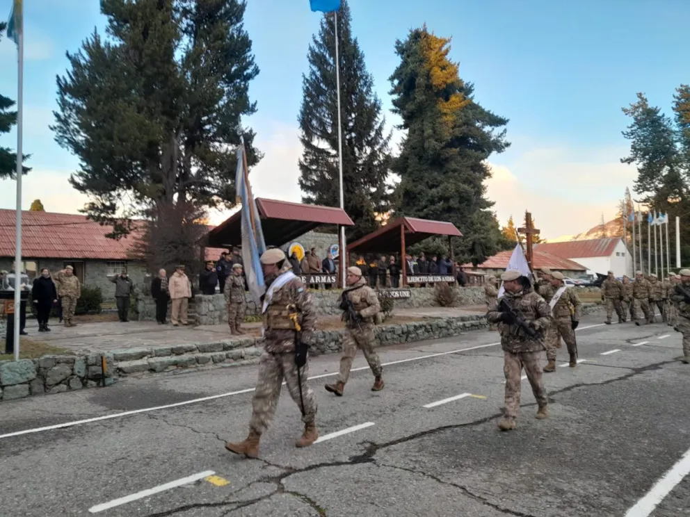 Conmemoraron el 214° aniversario del Ejército Argentino