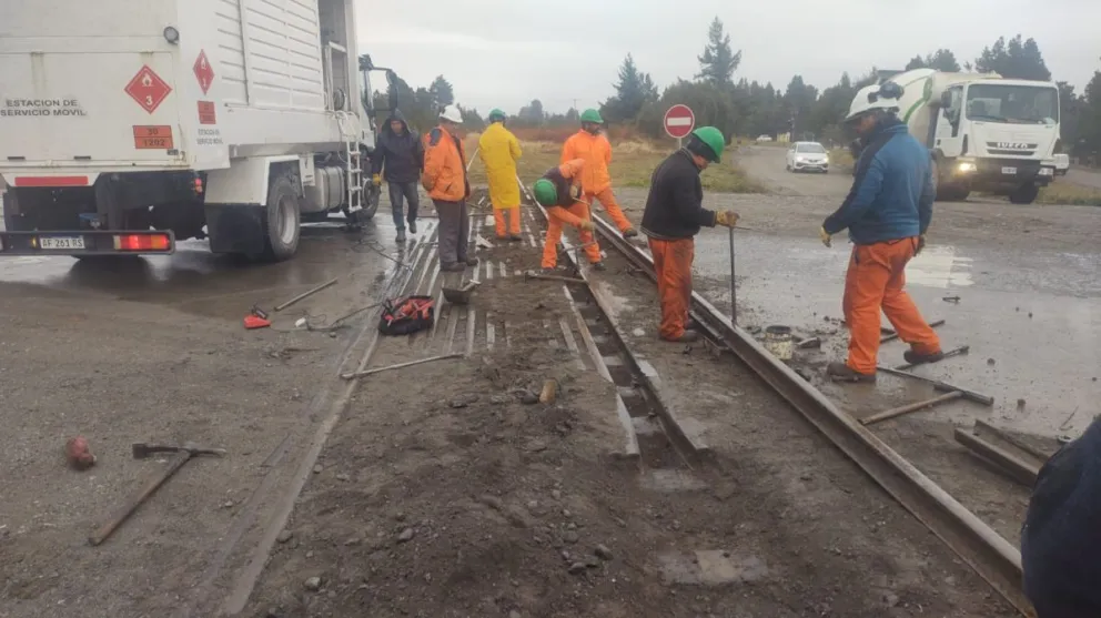 Corte total de la ruta 40 a la altura de barrio Las Chacras