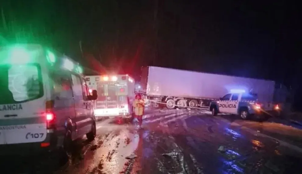 Imputaron al chofer del camión que provocó el trágico accidente en ruta 40