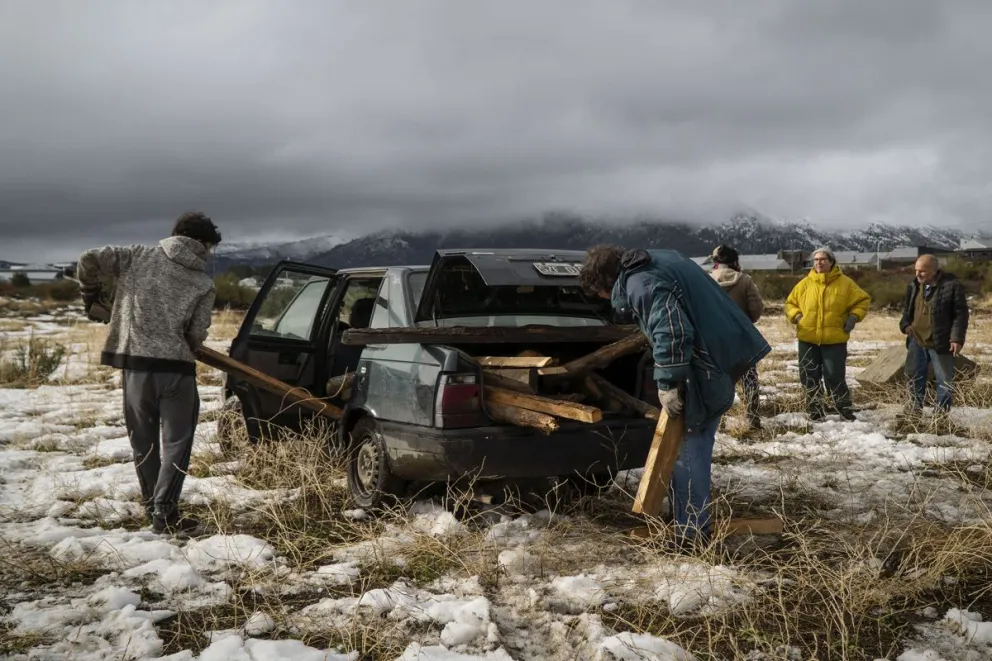 Vivir el frío sin gas: una cruda realidad que se repite año a año