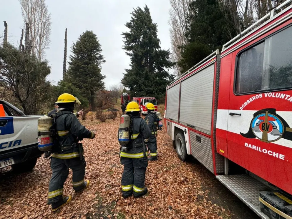 El promedio de incendios de viviendas en el invierno fue de uno cada dos días. 