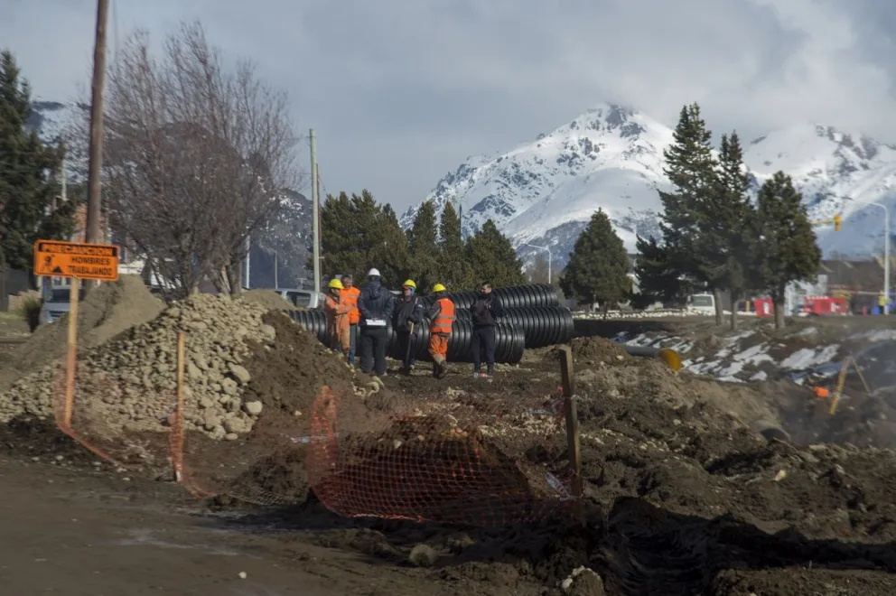 La rotura de un caño de gas trajo problemas con el tránsito en el oeste