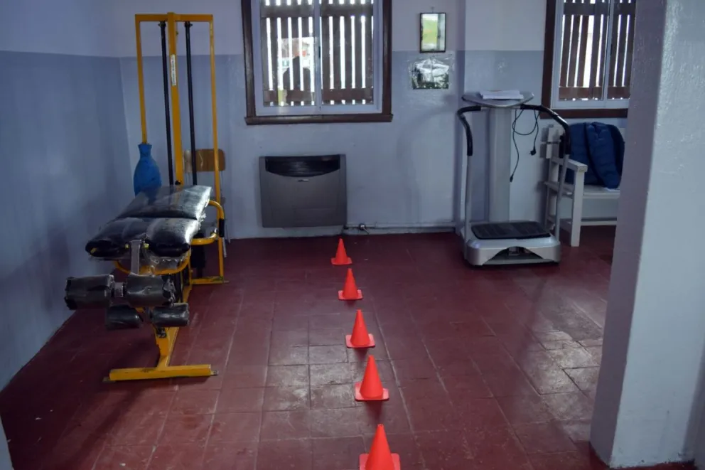 Inauguran sala de musculación en el Estadio Municipal