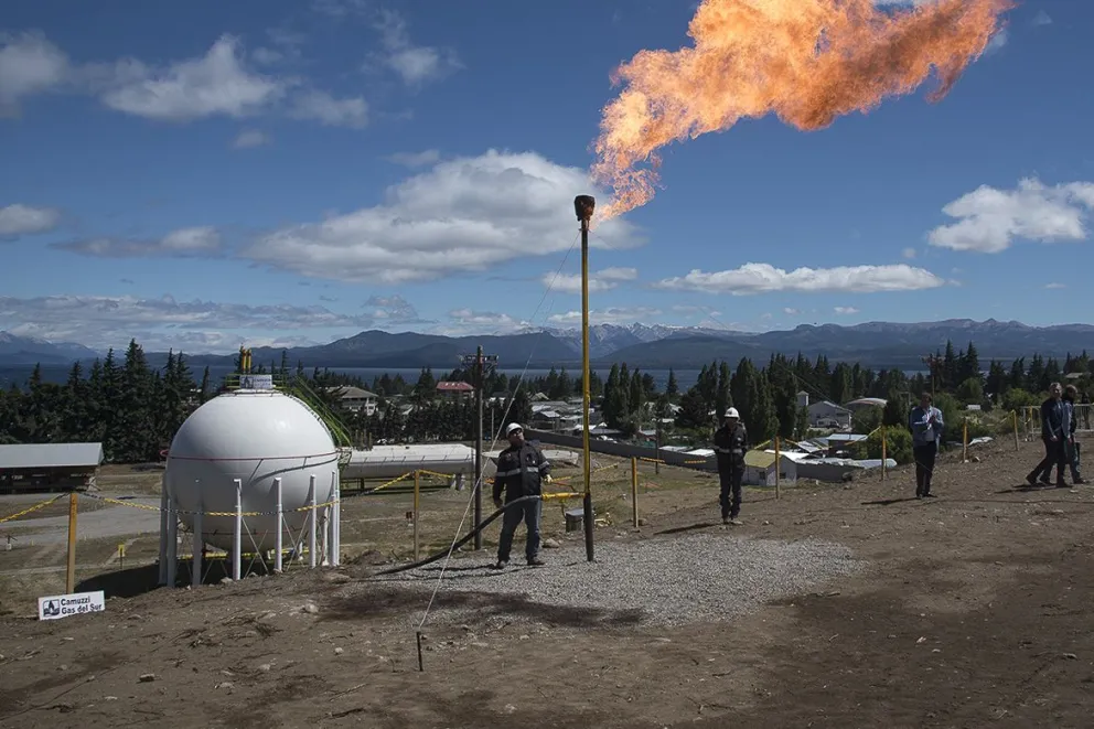La región celebra una noticia esperada hace muchos años: miles de familias podrán acceder a la red de gas natural. Foto: Marcelo Martínez
