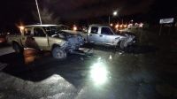 Fuerte choque entre dos camionetas: uno de los conductores estaba alcoholizado
