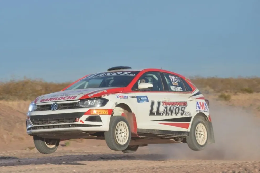 Daniel Llanos lideró una gran actuación local en Picún Leufú