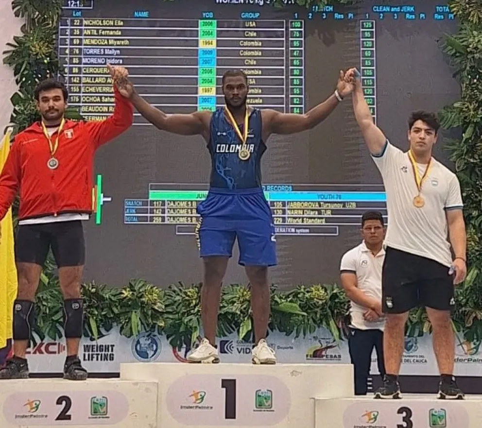 En Colombia, Dante Pizzuti sumó otro gran podio sudamericano