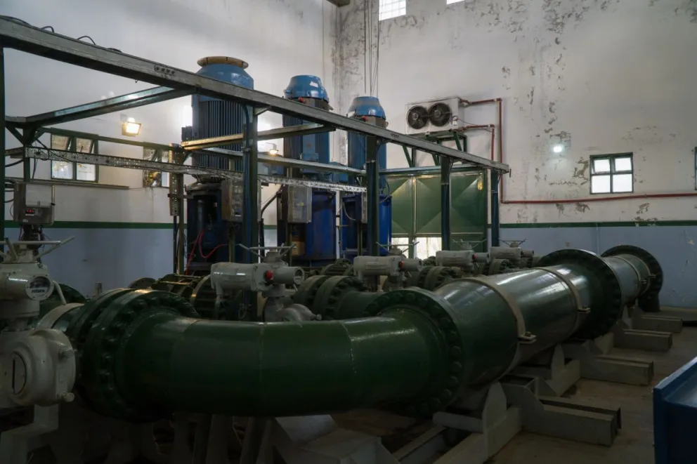 Amplían la capacidad de captación de agua de la planta local