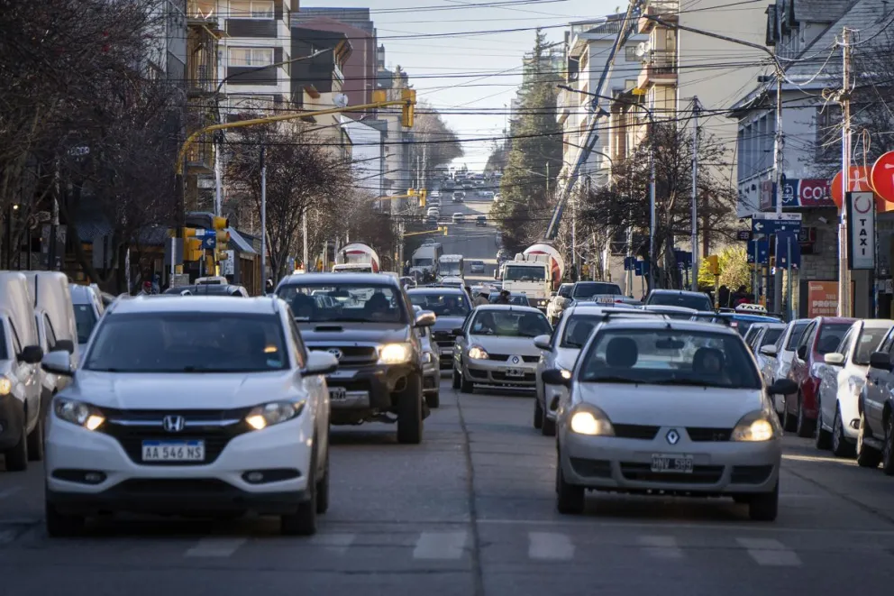 Zona centro y avenidas colapsadas en horas pico
