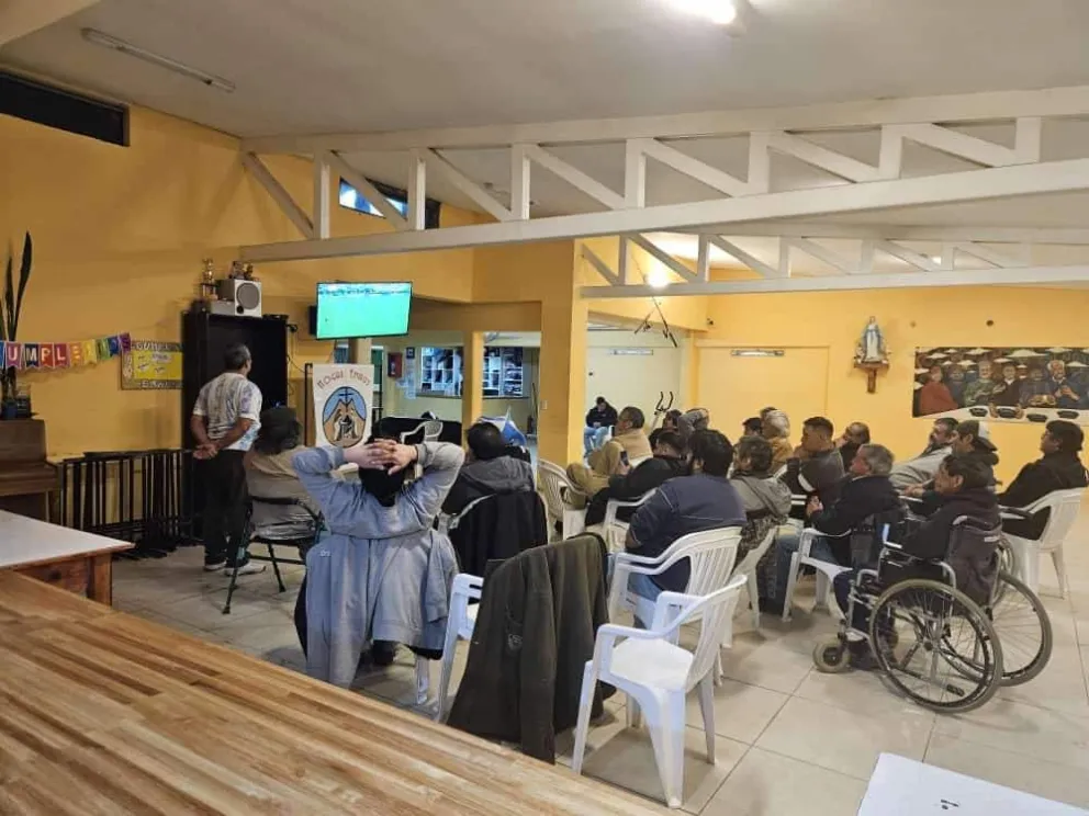 El hogar Emaús es el lugar con más capacidad de la ciudad de albergar a personas en situación de calle. Foto: Facebook Emaus