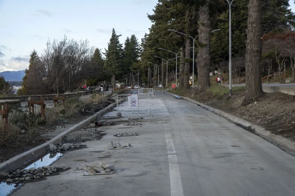 El sector presentaba serio deterioro lo que representaba un peligro para automovilistas y ciclistas. Foto: archivo Marcelo Martínez.