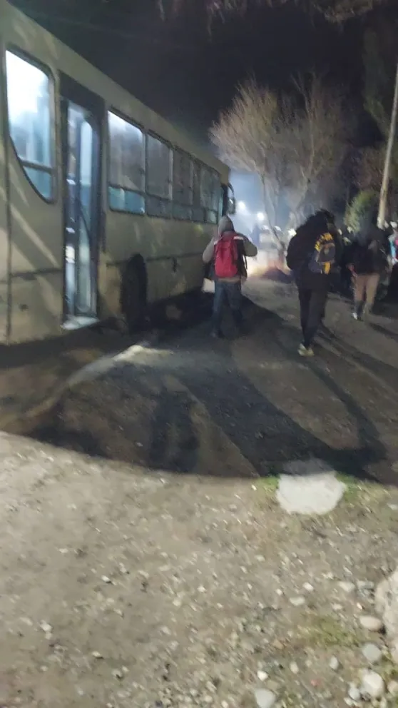 El hecho ocurrió antes de las 8 horas. Fotos: gentileza.