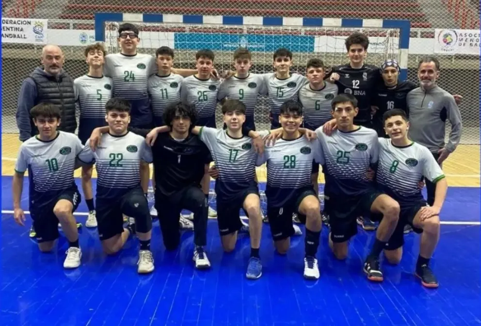 Los chicos de Lagos del Sur están brillando en Cuyo. Foto: gentileza.