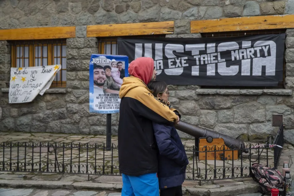 Mucho acompañamiento durante las dos jornadas en recuerdo de los Linares. Foto: Marcelo Martínez