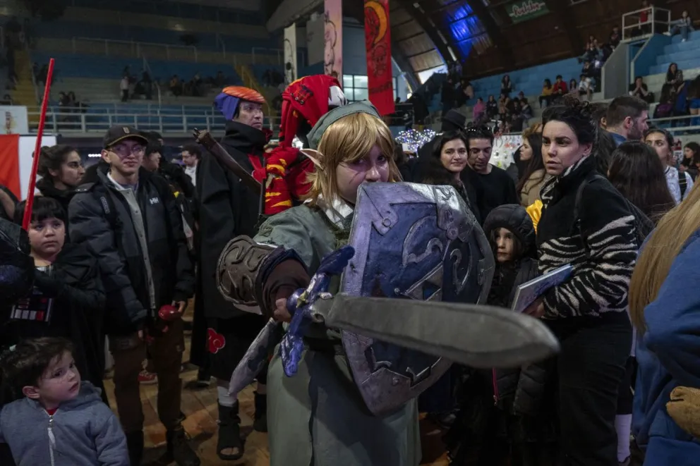 Todo listo para una nueva Otaku Con en Bariloche. Foto archivo: Marcelo Martínez 