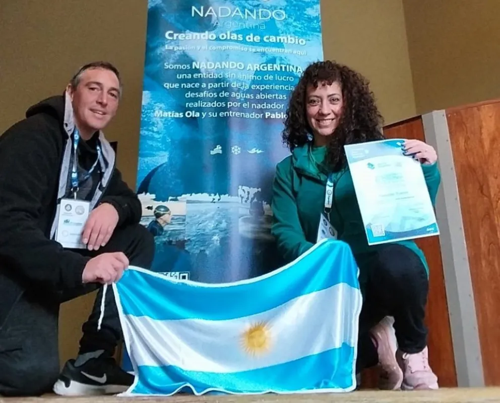 Alejandro y Roxana, listos para otra experiencia mundialista. Foto: gentileza.