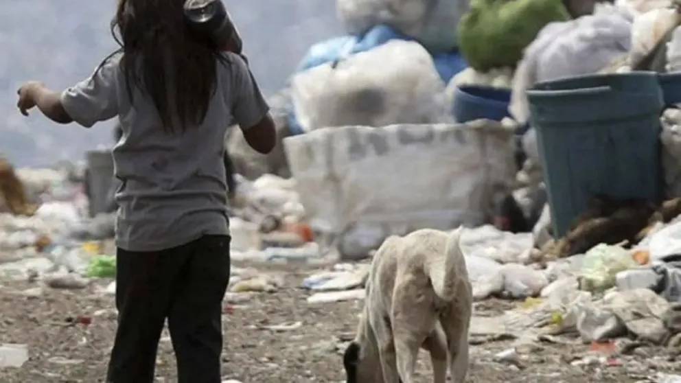 UNICEF indicó que este año más de 600.000 niños cayeron en la indigencia. Foto: archivo UNICEF.