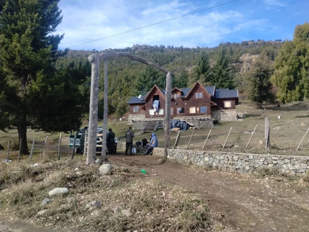 El hecho ocurrió el domingo por la tarde en el paraje Mallín Ahogado. Foto: Ministerio Público Fiscal. 