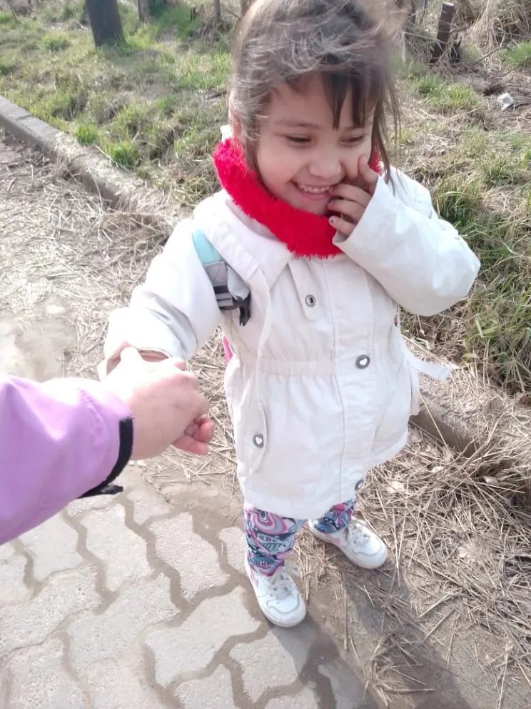 La pequeña Emma cumple años a finales de agosto. Foto: Gentileza.