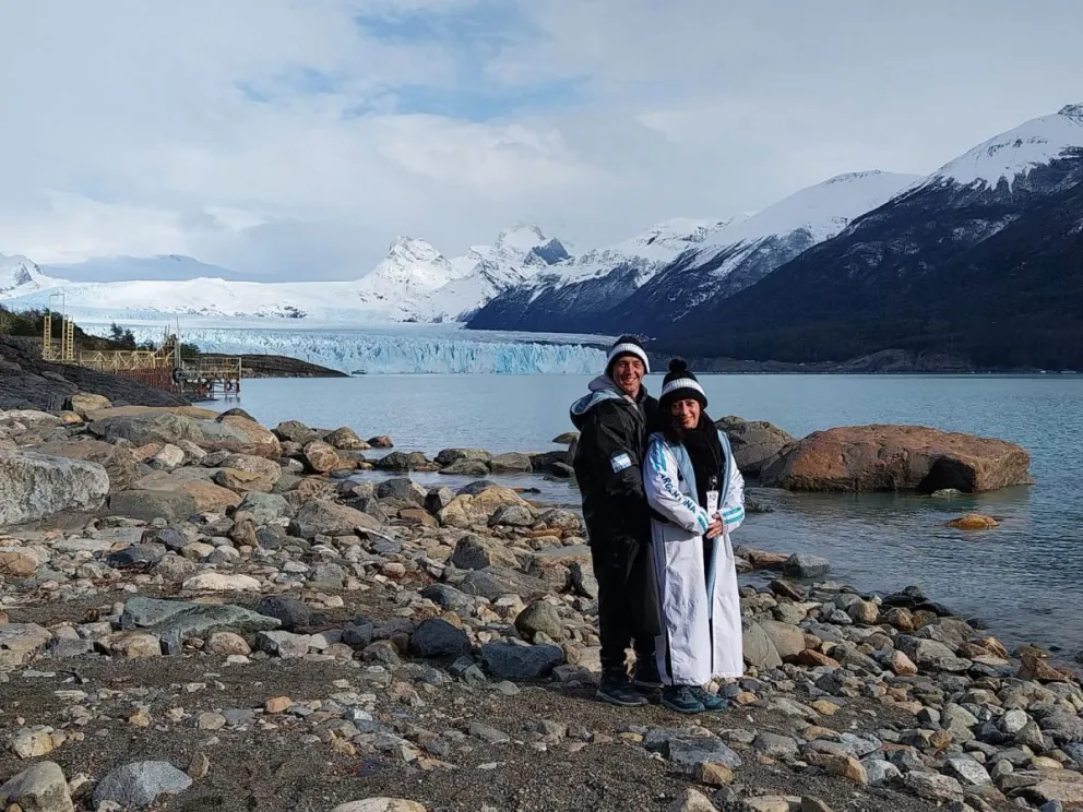 Alejandro y Roxana siguen disfrutando de otra gran experiencia. Fotos: gentileza.