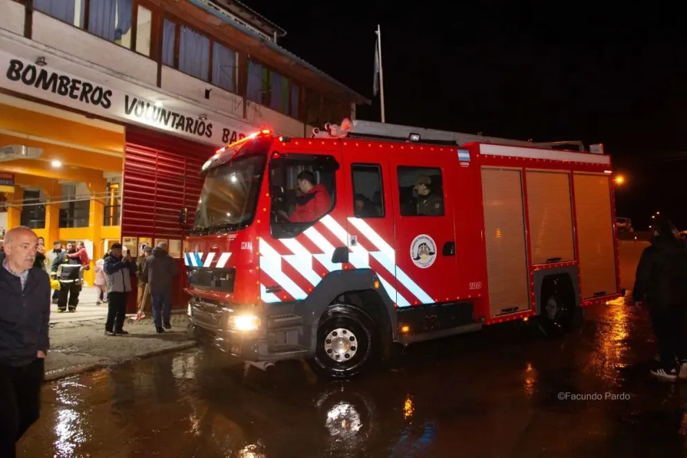 La nueva autobomba es un Daf LF250, modelo alemán. Foto: Gentileza.