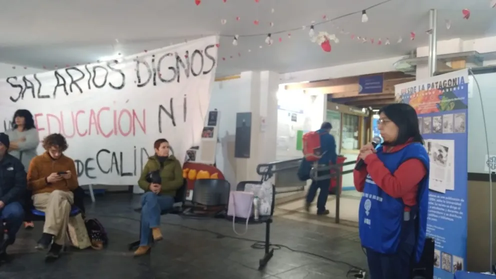 El reclamo universitario se mantiene activo. Foto: gentileza