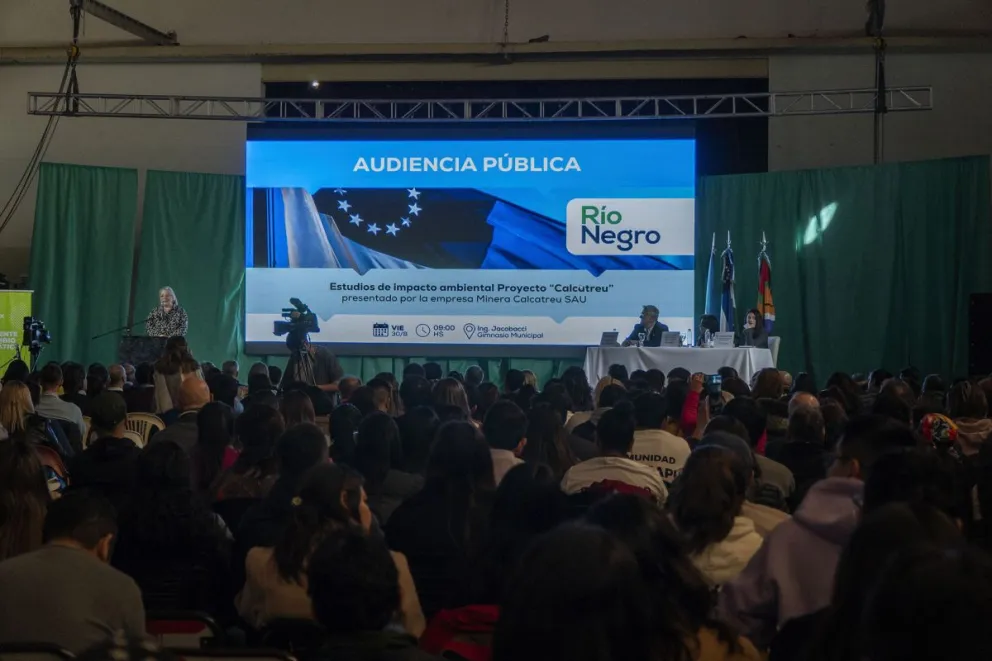 Desde la empresa Patagonia Gold consideran que la mayor parte de la comunidad apoya el proyecto. Foto: Marcelo Martínez.