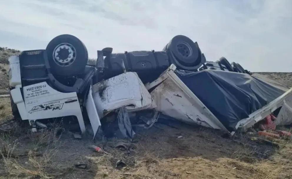 El accidente se produjo este lunes pasado el mediodía. Foto: NoticiasNQN