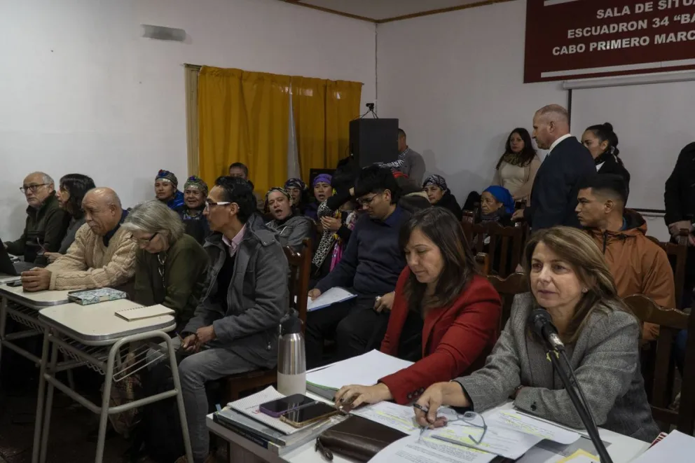 La audiencia se pudo seguir a través de un canal de YouTube únicamente. Foto: Marcelo Martínez.