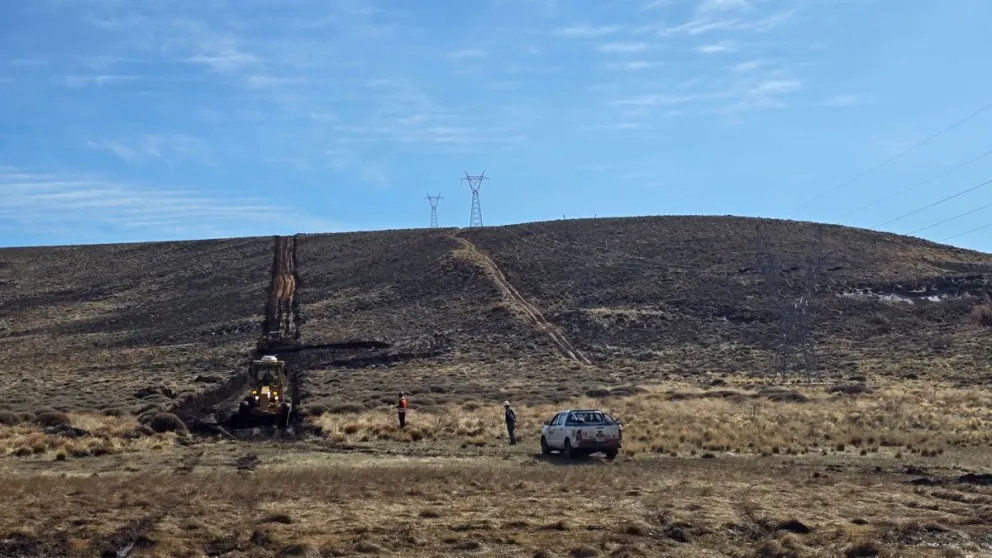 A través de esta obra Bariloche tendrá segundo suministro eléctrico. Foto: gentileza