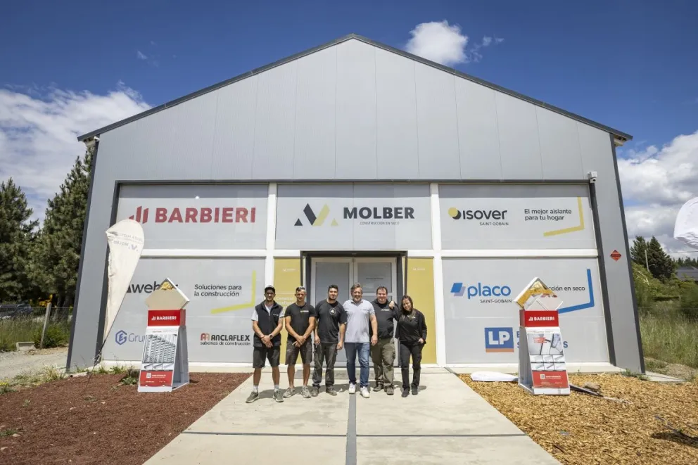 La empresa está dedicada a la construcción en seco. Foto: gentileza.