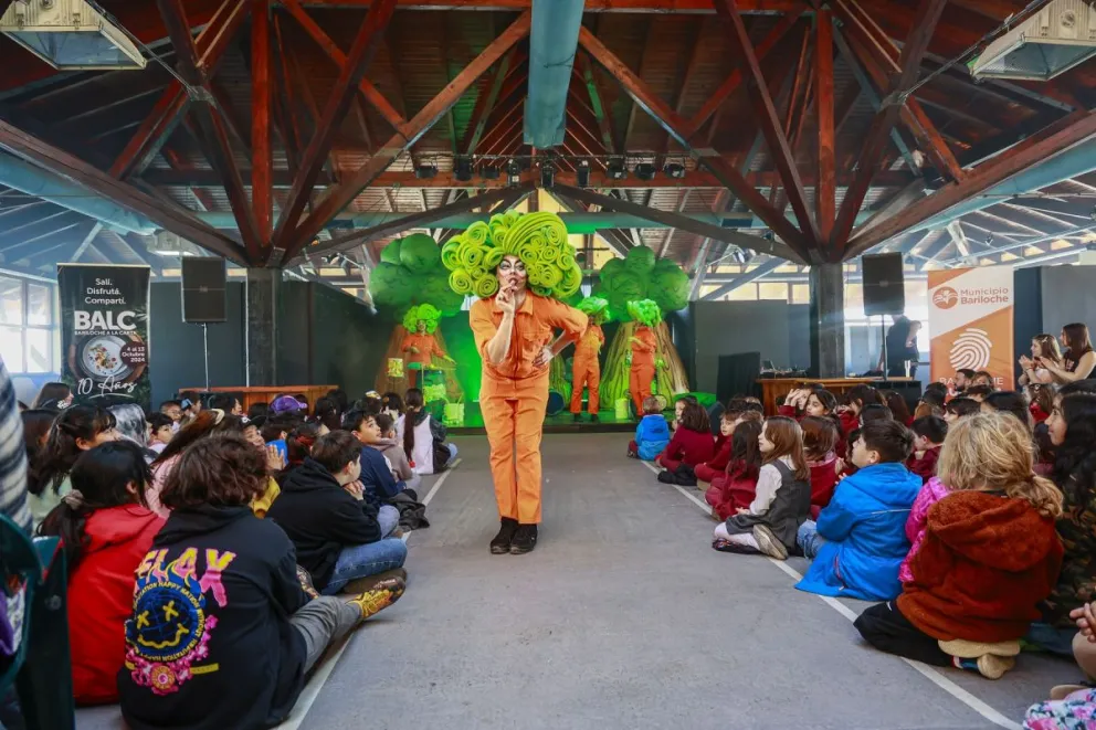 Niños y niñas de distintas escuelas participaron de los shows. Foto: gentileza BALC. 