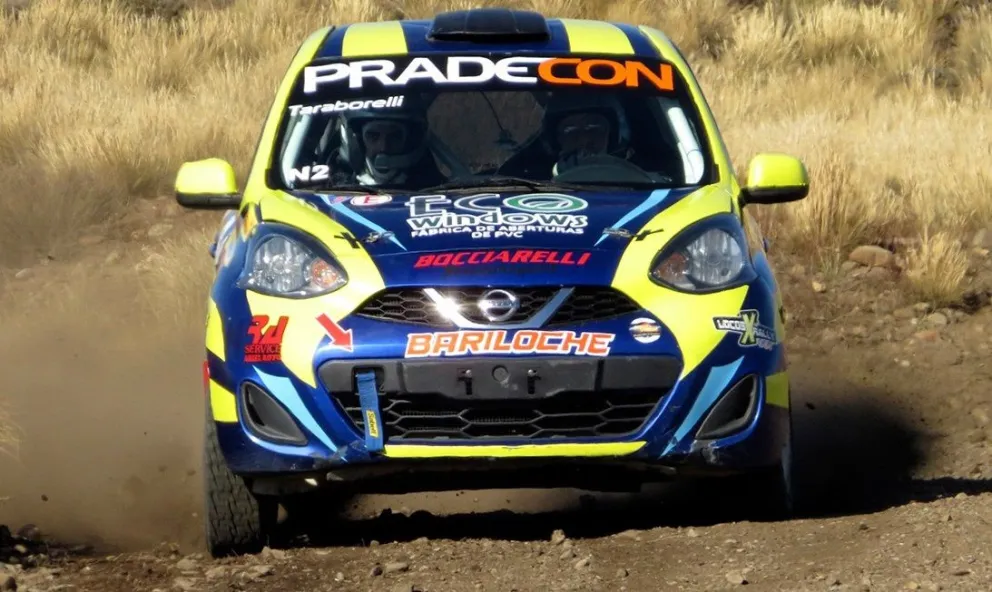 Miguel Radomich y su hijo Tomás estarán en Picún Leufú. Foto: motorgpbariloche.com.ar.